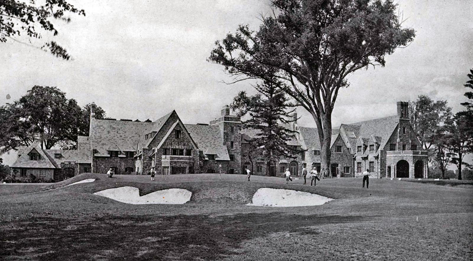Winged Foot Golf Club as it appeared in 1920
